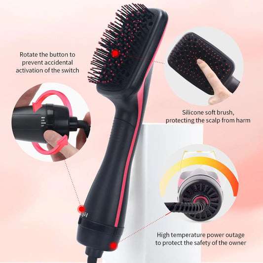 Multifunctional Hot Air Comb, 1 Box Automatic Hair Straightener, Negative Ion Hot Air Comb, Hair Styling Tool for Home & Salon Use, Daily Hair Styling Tools #TOP PICKS