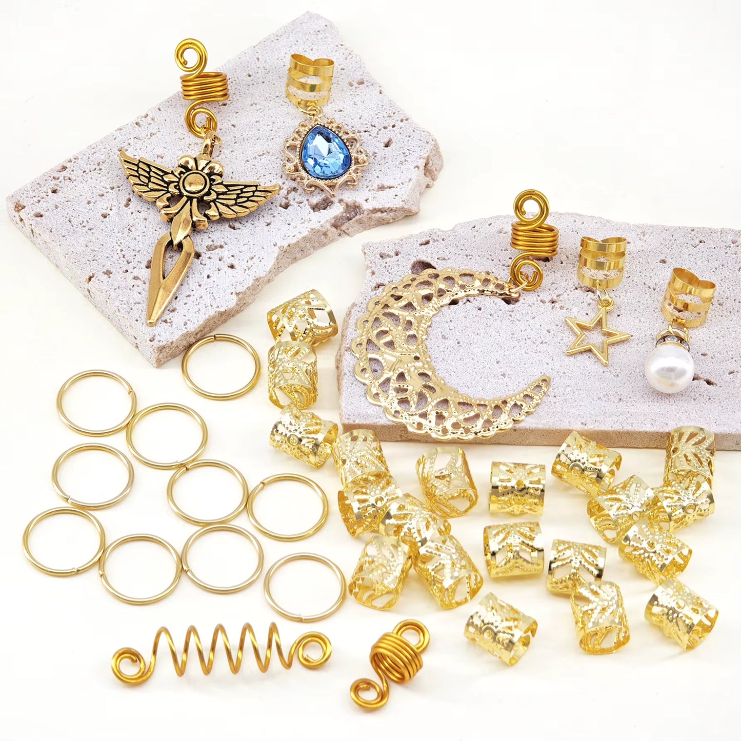Goddess Celestial Hair Braid Accessories