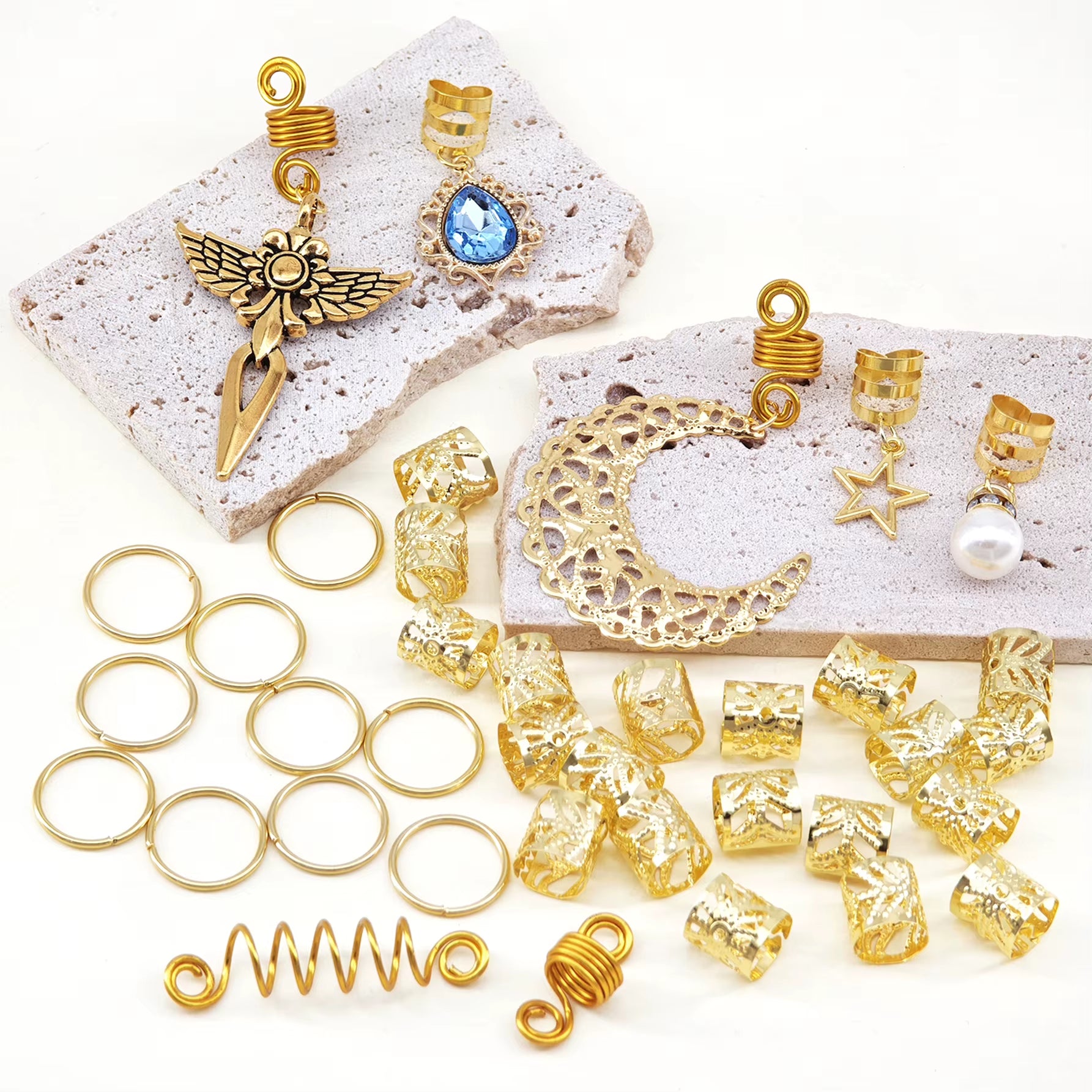 Goddess Celestial Hair Braid Accessories