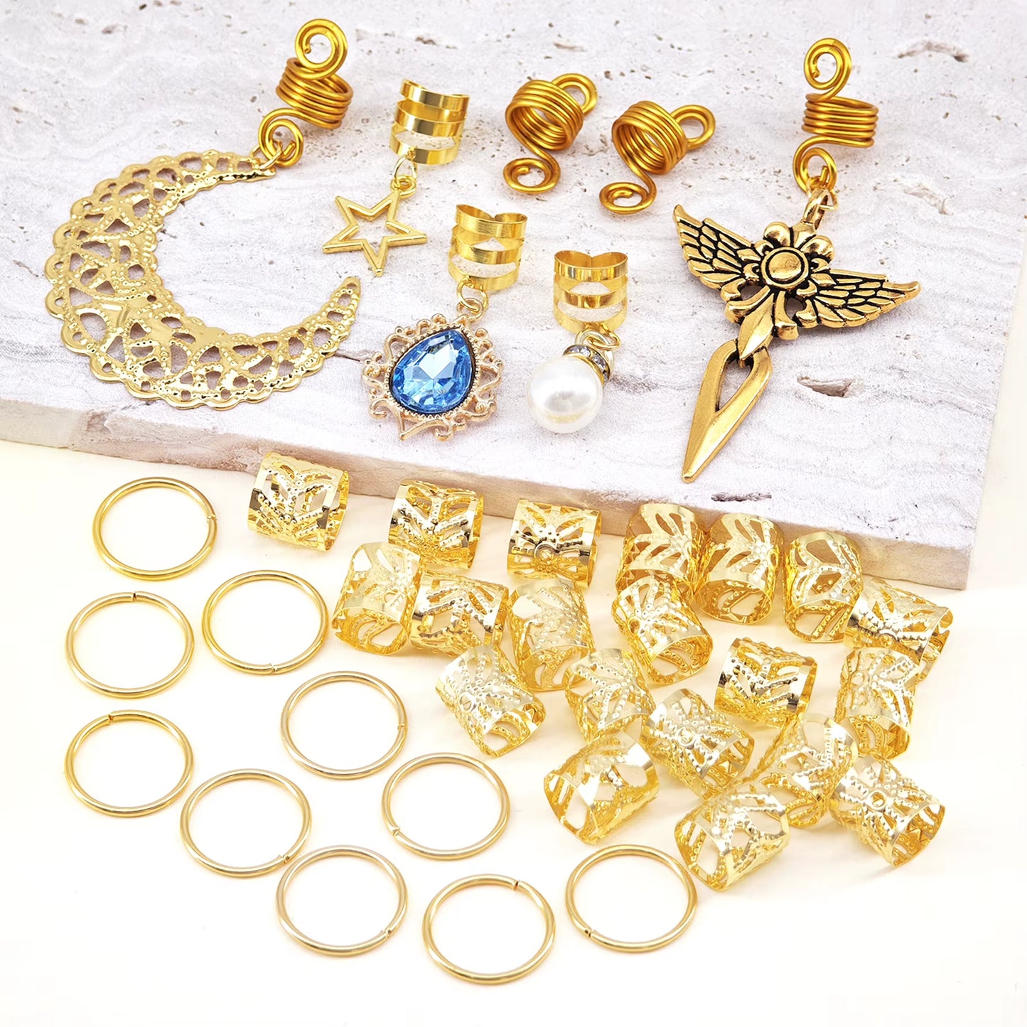 Goddess Celestial Hair Braid Accessories
