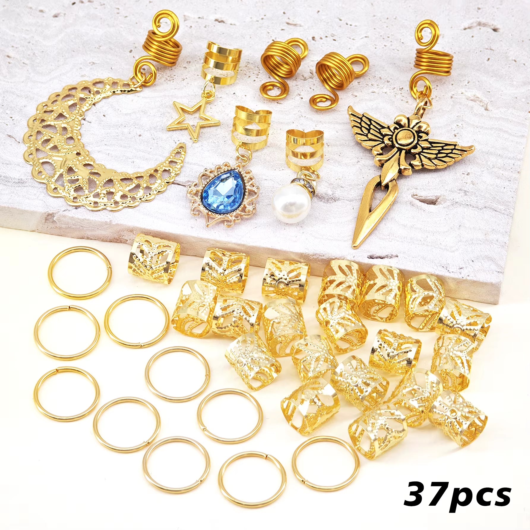 Goddess Celestial Hair Braid Accessories