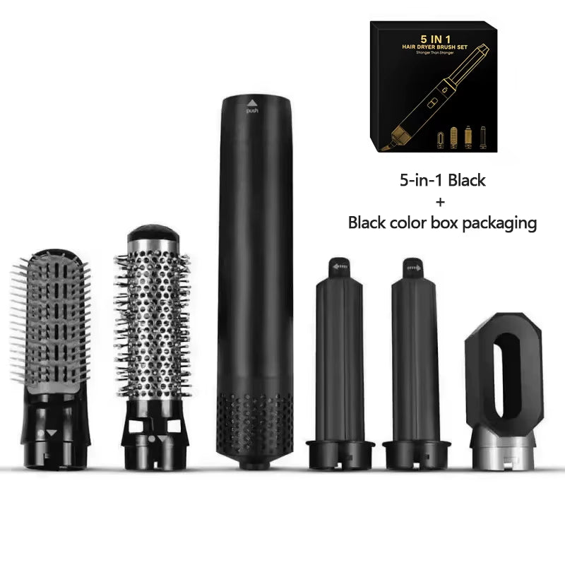 Professional 5 in 1 Hair Dryer Hot Air Comb Curler for Dyson Airwrap Hair Dryer Styling Tool Hair Straightener Hairdressing Tool