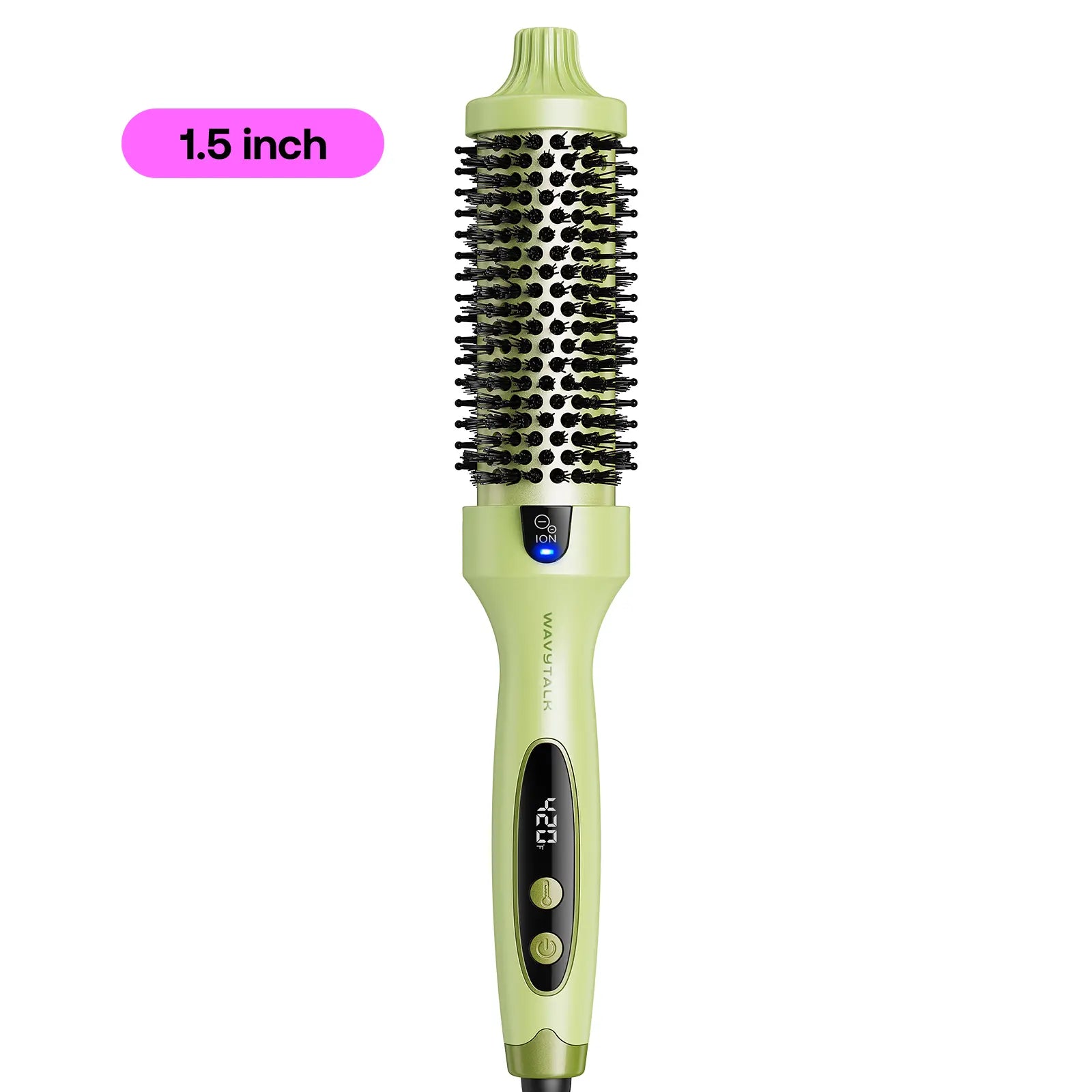 Wavytalk Blowout Boost VIP Volume Festival Bundle, Thermal Brush 1.5 Inch for Blowout Look, Tourmaline Ceramic Negative Ion Technology, 5 Temperature Settings Dual Voltage