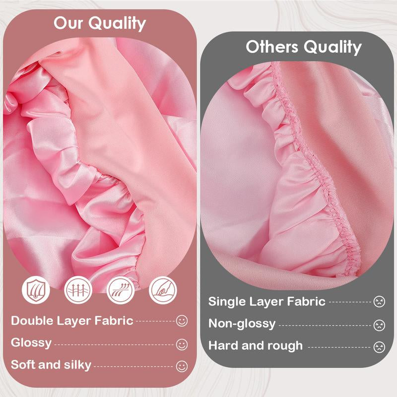 Heatless Curls No Heat Curling Rod, Velvet Hair Curlers to Sleep in Satin Bonnet Curl Styling Kit for Long Medium Hair, Soft Hair Curlers