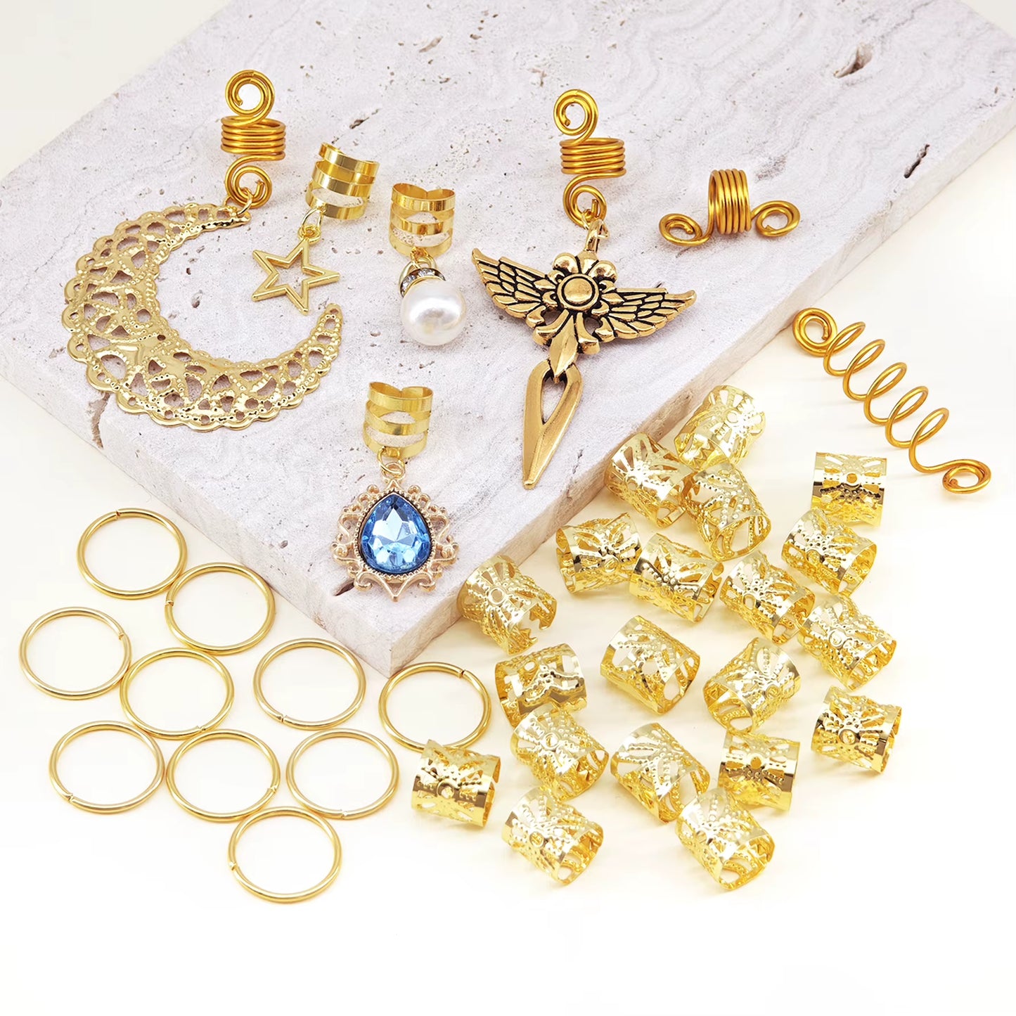 Goddess Celestial Hair Braid Accessories