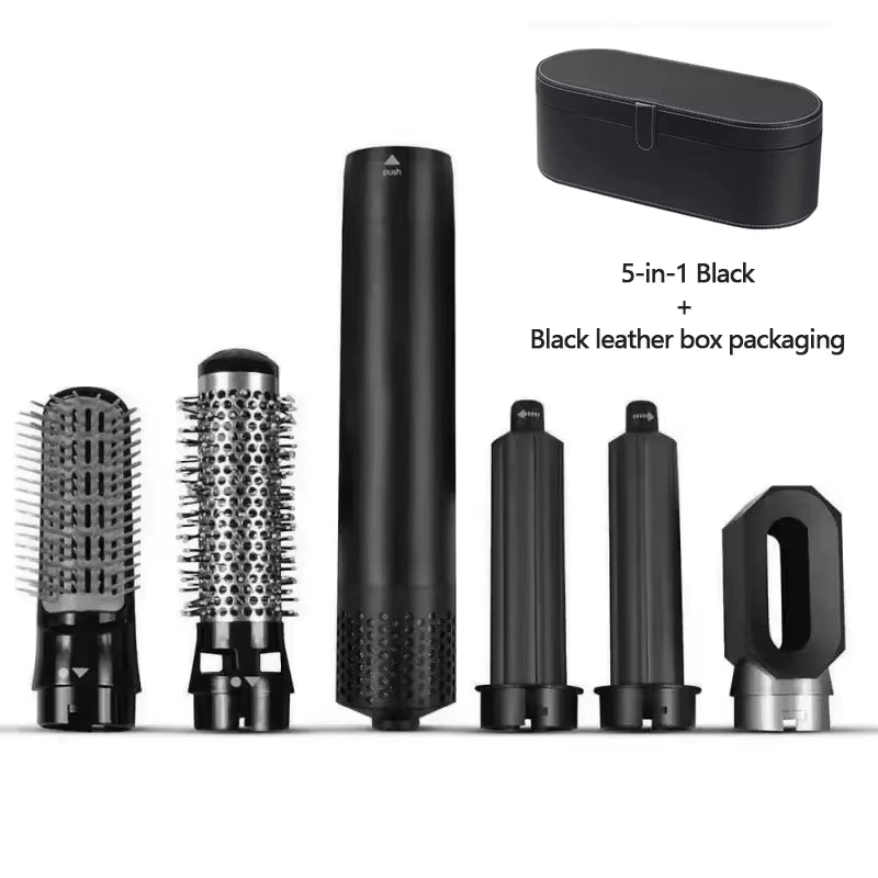 Professional 5 in 1 Hair Dryer Hot Air Comb Curler for Dyson Airwrap Hair Dryer Styling Tool Hair Straightener Hairdressing Tool