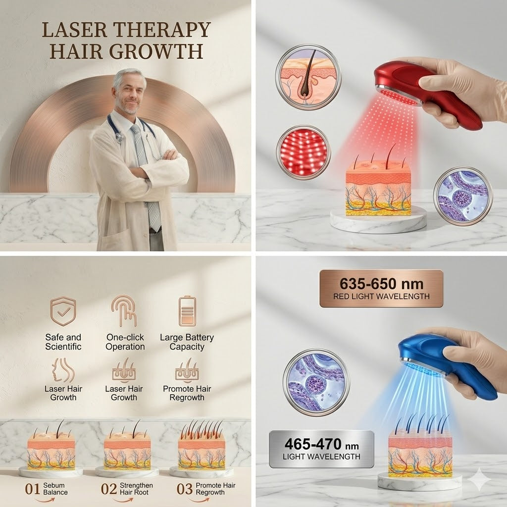 Electric Laser & Infrared Hair Growth Comb