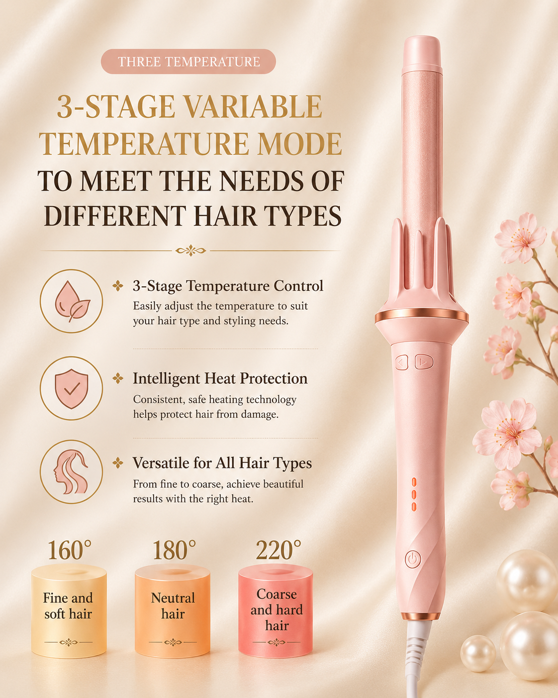 Automatic Large Wave Hair Curler (28Mm/32Mm)